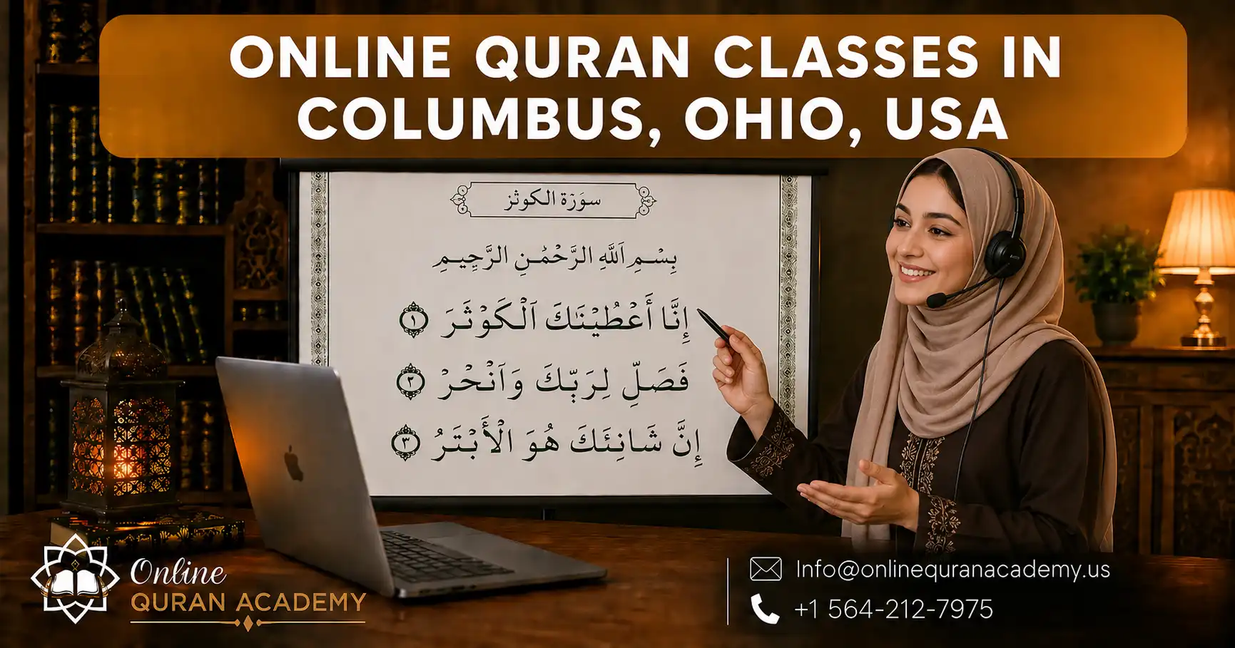 Online Quran classes in Columbus Ohio with certified Al-Azhar tutors | Online Quran Academy USA