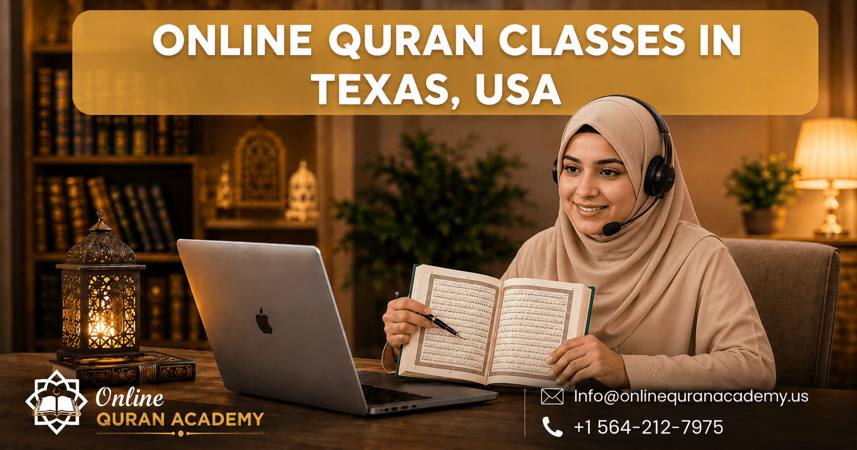 Online Quran Classes in Houston Texas — Learn Quran from Home with Certified Tutors in TX