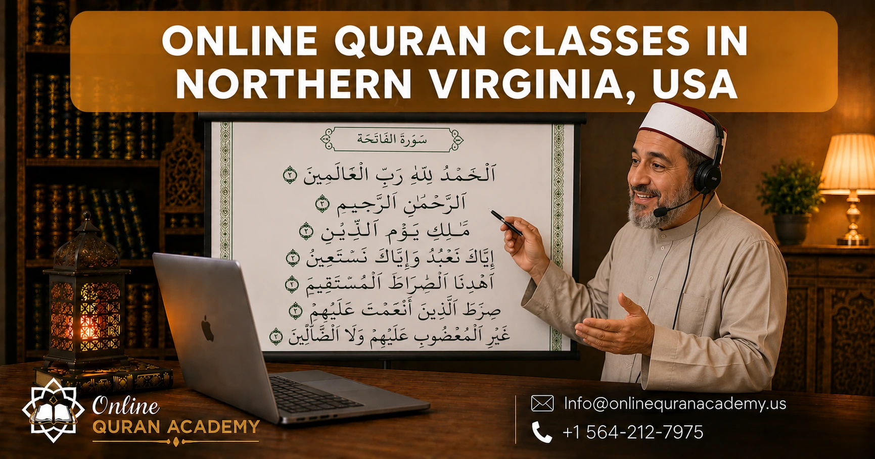 Online Quran classes in Northern Virginia for kids and adults with Al-Azhar certified tutors — Online Quran Academy