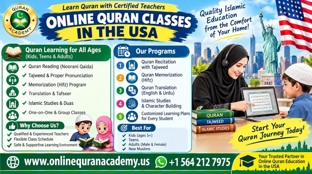 Quran Classes Online USA: How to Learn Quran Online with a Qualified Teacher